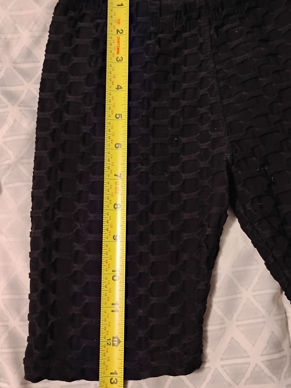 Shosho Girls Black Biker Shorts Size 7/8
